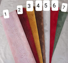 Carica l&#39;immagine nel visualizzatore di Gallery, Borsa Shopper Parigi in pelle scamosciata con manici Kit (per i colori vedi foto)
